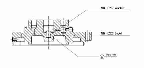lid complete ALM 10227/K
